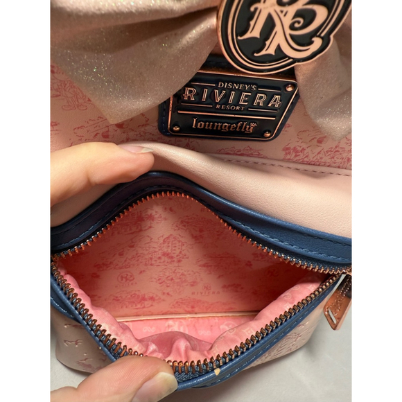 Women's Loungefly Disney Riviera Mini Backpack Pink - Picture 6 of 8